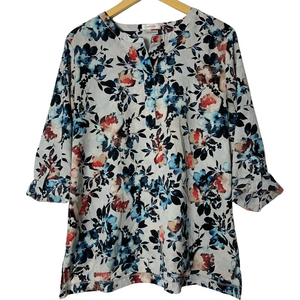 Van Heusen | Watercolour Floral Blouse - Large